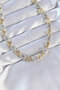 Vip Series Brass Zircon Stone Hollow Heart Necklace - 2