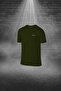 Plus Size Men's Khaki Dri-Fit Casual T-Shirt Shorts Set for Walking and Running (4Xl-10Xl) - 2