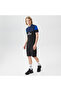 Men's Slim Fit Color Blocked Black Polo - 3