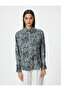 Leopar Printed Buttoned Shirt - 3