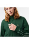 Regular Fit Zippered Men's Green Sweatshirt - 2