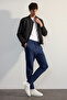 Indigo Unisex Regular/Normal Cut Elastic Inner Fleece/Warm Sweatpants Tmnaw22Ea0346 - 2
