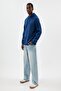 Navy Blue Men's Adult Sweatshirt 5Wam70001Mk - 2