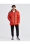 M Outerwear Padded Jacket Men's Orange Coat S 232031 -700 - 3