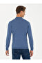 Dark Blue Slim Fit Quarter Turtleneck Knitwear Sweater 50276521-Vr032 - 5