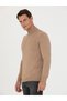 Camel Quarter Fisherman Knitwear Sweater 50270172-Vr015 - 3