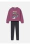 Lilac 7754 - Girl's Sweatshirt and Tights Set