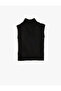 Knitwear Sweater Sleeveless Half Zipper Collar - 2