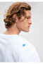 Indigo Turtles Printed White Oversize T-Shirt -2610022-82057 - 7