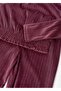 Girl's Velvet Top and Bottom Set Lilac 7553 - 2