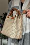 Handmade Large Size 5 Compartment Women's Shoulder Bag – Stylish and Functional Design - 4