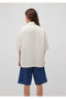 Pocket Detailed Ecru Shirt Oversize / Wide Cut 2210004-80194 - 4