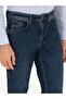 Dark Blue Slim Fit Cotton Blended Jean Pants 50284455-Vr032 - 5