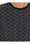 Anthracite Slim Fit 100% Cotton Crew Neck Knitwear Sweater 50234955-Vr006 - 7