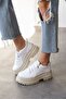 Women's Lecce Thick Sole Sneakers - White