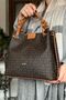 Large Size Knitted Embroidered Handmade Casual Women's Shoulder Bag - 5