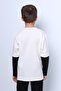 Boys Long Sleeve Thin Sweat - Worldwide Printed C53 - 3