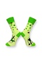 3-Piece Patterned Unisex Flexible Moisturizing Cotton Socks - 5