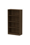 Wooden Storage Display Shelves 4-Tier Freestanding, Zabrano