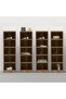 Wooden Storage Display Shelves 5-Tier Freestanding, Zabrano - 5
