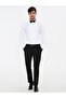 White Slim Fit Tuxedo Shirt 50235518-Vr013 - 4