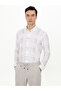 Beige Slim Fit Long Sleeve Shirt 50247574-VR011