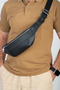 Cross Double Eyed Vegan Leather Chest and Waist Bag - 3