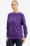 Purple Knitwear Tunic - Pearl Detailed