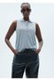 Medium-Waisted Leather-Look Trousers - 6