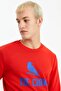 Men's Zoom Sweatshirt - Red - 3