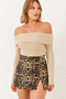 Women's Beige Madonna Collar Camisole Blouse 2210 60251856 - 6