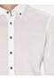 White Slim Fit Long Sleeve Shirt 50279606-Vr013 - 7