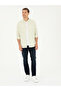 Light Navy Blue Slim Fit Cotton Blended Jean Trousers 50294068 -Vr059 - 3