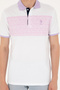 Men's Regular Fit Polo Collar Lilac T-Shirt 50287103-VR034 - 6