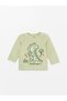Lcw Baby Crew Neck Long Sleeve Printed Baby Girl Pajamas Suit (W4) - 2