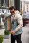 Men's Winter Jacket Coat Fur Inside Water and Cold Proof