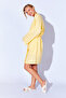 100% Organic Cotton Muslin Washable Dressing Gown Kimono Yellow |   Mkw359976-01 - 2