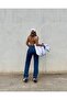 Jeens Dark Navy Blue Extra High Power Lycra Casual Jeans Palazzo Trousers (Super High)Jean - 4