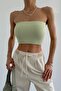 Camisole Strapless Yellow - 4