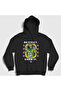 Unisex Black Never Give up Wrestling Wwe John Cena Hooded Sweatshirt 498638Tt