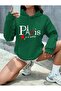 Paris Jet Avme Printed Hooded Pocket Sweatshirt