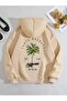 Santa Barbara Printed Hooded Pocket Sweatshirt