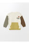 Lcw Crew Neck Long Sleeve Printed Baby Boy Sweatshirt