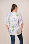 Special Design Floral Patterned 100% Viscose Blouse - 3