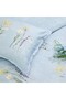 Crown Lilian Blue Double Duvet Cover Set - 2