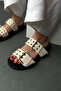 Women's Slippers Beige Linen - 2