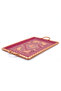 Rectangular Handle Copper Serving Tray 39 cm - 2
