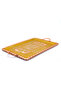 Rectangular Handle Copper Serving Tray 39 cm - 2