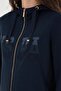 Women's Navy Blue Basic Sweatshirt Tekspor 193920 .2 - 5