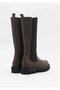 Spiez Women's Brown Leather Boots - 4